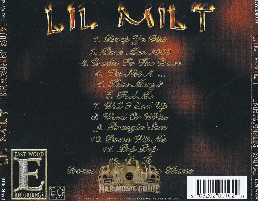 Lil Milt - Brangin' Sum: CD | Rap Music Guide